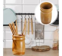 Porta bacchette in bambù, porta posate, porta bacchette, porta utensili in bambù