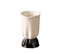 Porta bacchette in ceramica, porta utensili da cucina, porta utensili in stile rustico, porta utensili, porta posate, porta utensili da cucina vintage for il piano di lavoro della cucina(White)