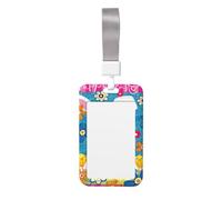 Porta badge con cordino, con scritta "Spring Happy Easter Holiday", per ufficio, scuola, infermiere
