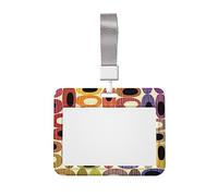 Porta badge con cordino, stile retrò, moderno, a forma di goccia, per infermiere, dottori, insegnanti