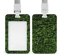 Porta badge identificativo con cordino staccabile, design impermeabile per ufficio, posto di lavoro