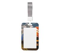 Porta badge identificativo del treno merci e cordini retrattili regolabili Porta badge identificativo Porta carte d'identità Porta carte d'identità per uffici Dipendenti del personale Metro Card Acc