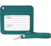 Legami Porta Badge, Accessori da Viaggio-Busta per la Custodia per Carte di Credito Unisex-Adulto, Petrol Blue, Medium