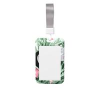 Porta badge resistente con stampa a cuori con bobina retrattile, porta badge identificativo, portachiavi, badge da lavoro, clip per infermiere, insegnanti, studenti, ufficio, donne e uomini