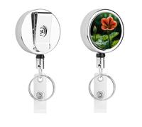 Porta badge retrattile con clip a coccodrillo, clip per badge d'identità, cresce lentamente più alto, porta badge identificativo, porta badge identificativo, per lavoro, ufficio, dottore, infermiera
