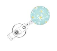 Porta Badge Retrattile Con Clip Da Tasca In Metallo Carte Accesso Rapido Per Cavo Badge Retrattile Per Conferenze Scolastiche