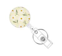 Porta Badge Retrattile Con Clip Da Tasca In Metallo Porta Carte In Metallo Accesso Rapido Per Cavo Retrattile Per Conferenze Scolastiche