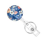 Porta Badge Retrattile Con Clip Da Tasca In Metallo Porta Carte In Metallo Accesso Rapido Per Cavo Retrattile Per Conferenze Scolastiche