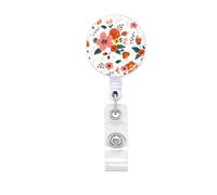 Porta badge retrattile con clip in metallo infermiera dottore rotante ABS per la gestione delle carte importanti porta badge ad alte prestazioni