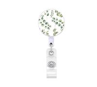 Porta badge retrattile con clip in metallo infermiera dottore rotante ABS per la gestione delle carte importanti porta badge ad alte prestazioni