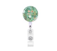 Porta badge retrattile con clip in metallo infermiera dottore rotante ABS per la gestione delle carte importanti porta badge ad alte prestazioni
