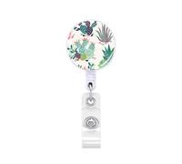Porta badge retrattile con clip in metallo infermiera dottore rotante ABS per la gestione delle carte importanti porta badge ad alte prestazioni