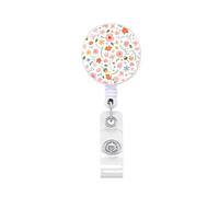Porta badge retrattile con clip in metallo infermiera dottore rotante ABS per la gestione delle carte importanti porta badge ad alte prestazioni