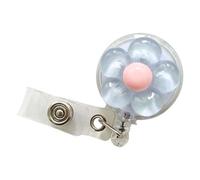 Porta badge retrattile con clip in metallo per infermiere medico porta badge rotante ABS per la gestione delle carte alla moda