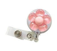 Porta badge retrattile con clip in metallo per infermiere medico porta badge rotante ABS per la gestione delle carte alla moda
