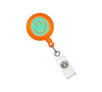 Porta badge retrattile con clip in metallo per infermiere medico porta badge rotante ABS per la gestione delle carte retrattile con ciondolo