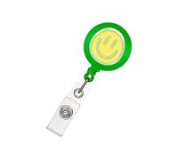 Porta badge retrattile con clip in metallo per infermiere medico porta badge rotante ABS per la gestione delle carte retrattile con ciondolo