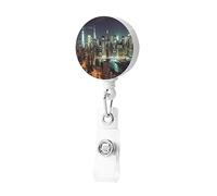 Porta badge retrattile con clip porta badge con clip porta badge carino porta carte d'identità porta badge clip per donne e uomini