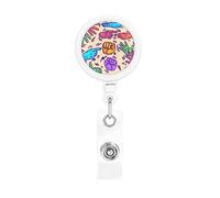 Porta badge retrattile in lingua dei segni