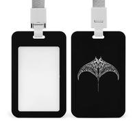 Porta badge tribale Hawaii con cordino porta badge per infermiere, insegnanti, ufficiali