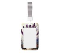 Porta badge vintage scorrevole in un vaso, in plastica dura, per infermieri e ufficio