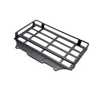 Porta Bagagli per Auto Modello Portapacchi da Tetto Kit Accessorio con Luce Metallo Resistente Facile da Installare Adatto per RC Crawler Car Installa, Solo Portatore di Bagagli