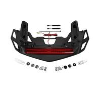 Porta Bagagli Per GL1800 2021 2022 2023 Portapacchi Posteriore Per Moto Lampada LED Per Luce Freno Portapacchi Posteriore(Nero opaco)
