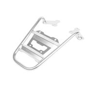 Porta bagagli per moto per NX400 NX 400 2023 2024 Modelli compatibili con box box coda a sella borse da sella borsetta in acciaio inossidabile(Silver Top Rack)