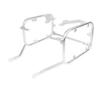 Porta bagagli per moto per NX400 NX 400 2023 2024 Modelli compatibili con box box coda a sella borse da sella borsetta in acciaio inossidabile(Silver Pannier Rack)