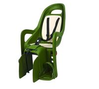 Porta bambino per telaio Polisport Groovy RS Plus inclinabile color kaki con cus