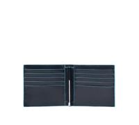 Porta banconote in pelle con protezione anti-frode RFID Piquadro Blue Square, blu - Tabella Colori: Blu