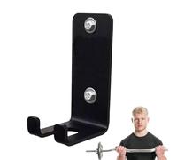 Porta barre da parete, appendiabiti in metallo | organizer verticale per barre da parete, per palestra, casa, cantina, area di allenamento, attrezzature per il fitness, organizzazione