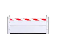 Porta Barriera Anti-inondazione Barriere di Difesa dalle Inondazioni in Lega di Alluminio Piastra di Ritenzione Idrica Industriale(114 * 40cm)