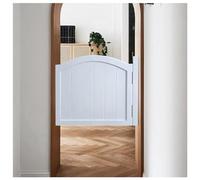 Porta Basculante for Bar, Porte Singole da Saloon in Legno,Porte Oscillanti Vintage Porta del caffè, for Interni Divisoria, Cucina Entrata,Bianca,40x80cm（15.7X31.5）
