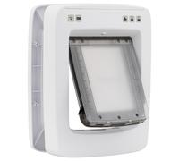 Porta basculante per animali domestici PetSafe® SmartDoor Connected - bianco (taglia M)