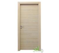 PORTA BATTENTE DA INTERNO MICROTEC ROVERE SBIANCATO CM.210x70 REVERSIBILE CIECA