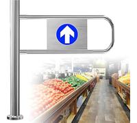 Porta battente di sicurezza a molla progettata solo for la chiusura verso l'interno (non può essere aperta verso l'esterno) 60 × 100 cm