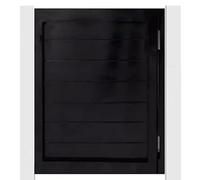 Porta Battente for caffè, Bar Saloon Door, Porte battenti Singole Bianche, Caffe Bar Entrata Cucina Ristorante Decorazione Divisoria Interna,Nero,50x80cm（19.6X31.5）