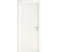 Porta battente reversibile Badia bianca 210x70 cm Bianco