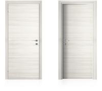 Porta battente reversibile Bormio Olmo 210x60 cm Olmo