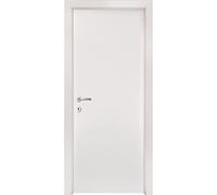Porta battente reversibile Cleaf bianco laccato 210x80 cm Bianco