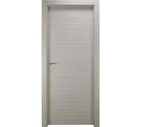 Porta battente reversibile Jazz palissandro 210x80 cm Palissandro