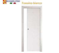 Porta Battente Scorrevole Scrigno Reversibile BIANCO FRASSINO Porte Interne Casa