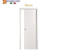 Porta Battente Scorrevole Scrigno Reversibile BIANCO Porte Interne Casa H 210 cm