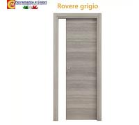 Porta Battente Scorrevole Scrigno Reversibile GRIGIO ROVERE Porte x Interni Casa