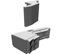 Porta Batteria per Festool CDD 12 ES FX Trapano 18650 LiPo Voltmetro Inserti
