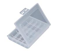 Porta batterie 10 griglie AA Battery Holder Case Organizzatori Contenitore Batterie Storage Box Holder Hard Case