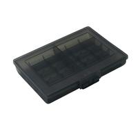 Porta batterie 10 griglie AA Battery Holder Case Organizzatori Contenitore Batterie Storage Box Holder Hard Case