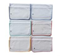 PORTA BAVAGLIA TOVAGLIOLO SET DA DUE PEZZI 100% COTONE MISURA CM 18X30