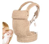 porta bebè, anteriore - Confezione da trasporto per bambini in peluche | anteriore resistente al freddo, posteriore ergonomico per il freddo invernale